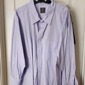 Men's Lavender Long-Sleeve Dress Shirt